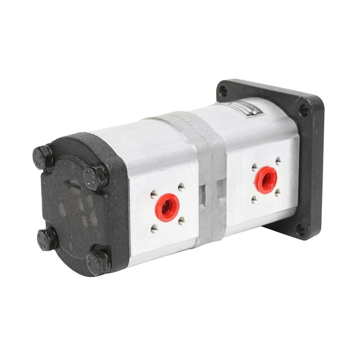 Pompa hidraulica dubla sens pe stanga, debit 22+14cm3 pentru New Holland, Case IH OEM 47129338